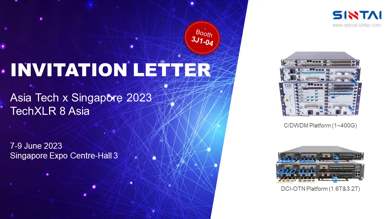 Lời Mời nồng nhiệt triển lãm sintai tại Asia Tech x Singapore 2023 techxlr8 Asia