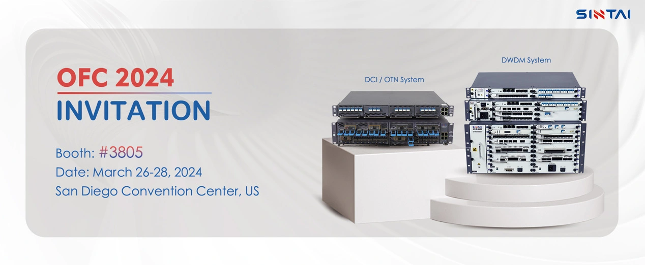 Lời Mời nồng nhiệt triển lãm sintai tại ofc2024 · Hoa Kỳ